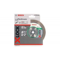 BOSCH X-LOCK Best for HARD CERAMIC deimantinis pjovimo diskas 125 mm